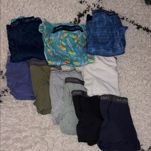 Calvin Klein Other - Calvin Klein Kids' Boxer Briefs - Multi-Color Set, sleep shorts and pants